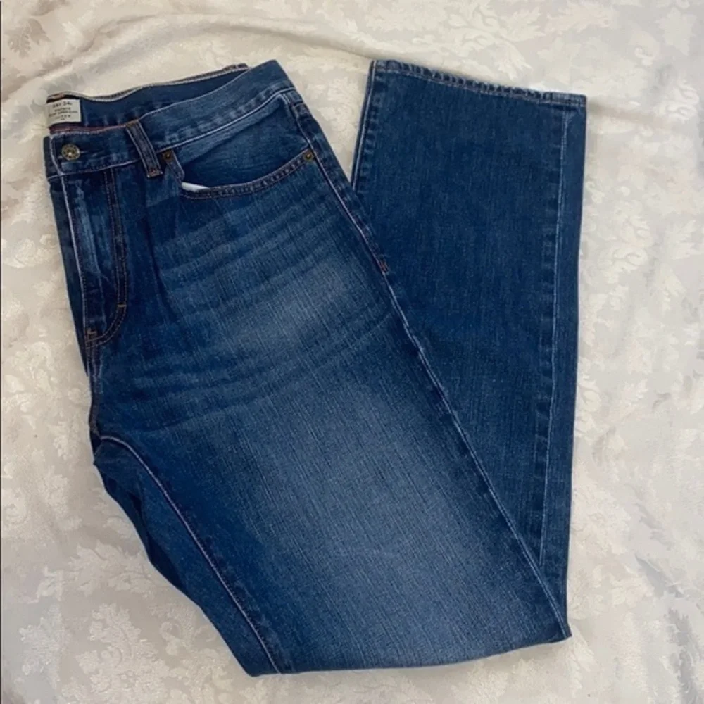 J crew vintage slim straight‎ jeans men’s size 34